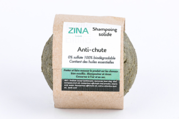 Shampoing solide pour cheveux anti-chute