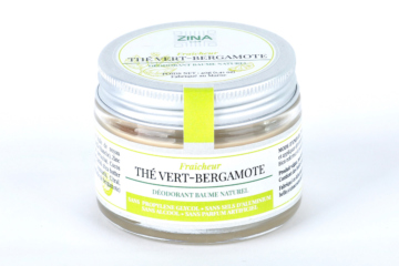 Déodorant Baume Fraîcheur - Thé vert-Bergamote