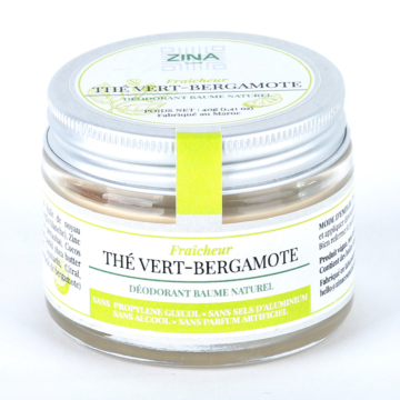 Déodorant Baume Fraîcheur - Thé vert-Bergamote