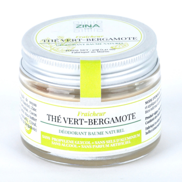 Déodorant Baume Fraîcheur - Thé vert-Bergamote